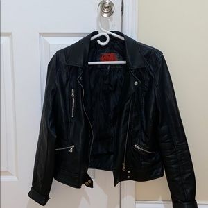Leather jacket